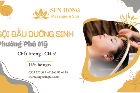 Tìm địa chỉ gội đầu dưỡng sinh Phường Phú Mỹ chất lượng, giá rẻ
